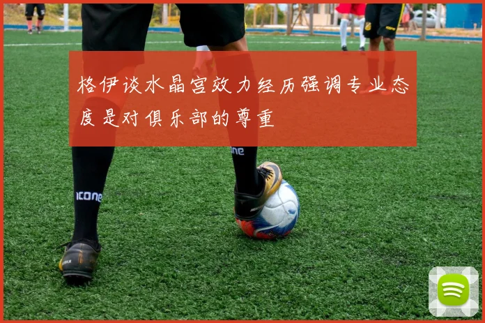 格伊谈水晶宫效力经历强调专业态度是对俱乐部的尊重